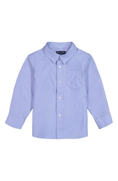 Andy & Evan Kids' Little Boy's Solid Dress Shirt In Medium Blue