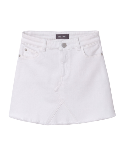Dl Premium Denim Kids' Little Girl's & Girl's Denim Mini Skirt In White