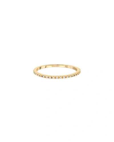 Zoe Lev Jewelry 14k Diamond Eternity Ring In Gold
