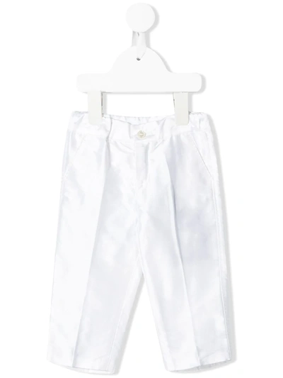 Dolce & Gabbana Babies' Straight-leg Trousers In White
