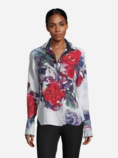 Robert Graham Limited Edition Priscilla Le Vie En Rose Shirt In Multi