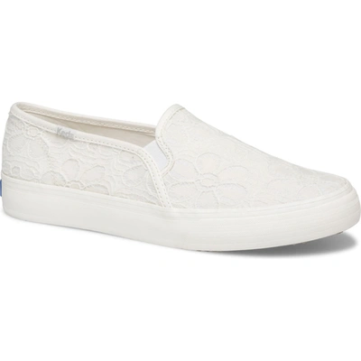 Keds Double Decker Festival Floral In Cream