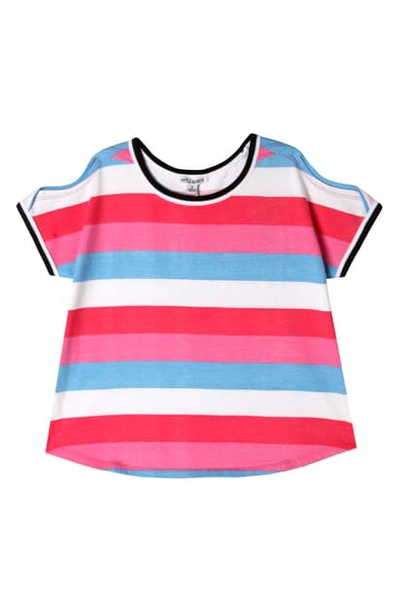 Art & Eden Babies' Tara T-shirt In Bright Stripe