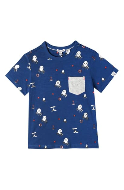 Art & Eden Babies' Lucas Octopus Print T-shirt