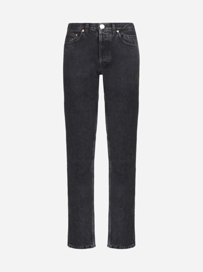 Vetements Stripper Side Zip Jeans In Black