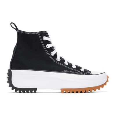 Converse Foundational Canvas Run Star Hike Sneakers In Black