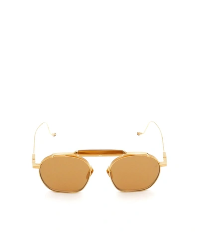 Jacques Marie Mage Victorio Sunglasses In Gold