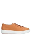 Santoni Sneakers In Brown