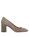 Santoni Pumps In Dove Grey