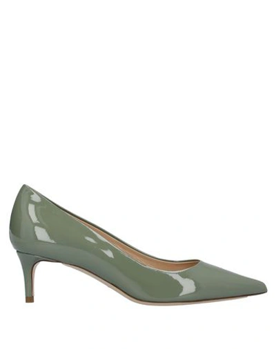 Deimille Pumps In Military Green
