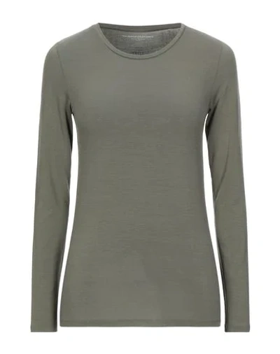 Majestic T-shirts In Green