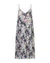 Semicouture Midi Dresses In Dark Blue