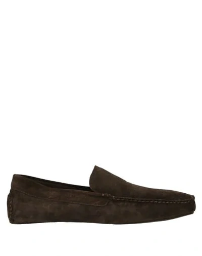 A.testoni Slides And Slippers In Dark Brown
