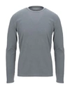 Majestic T-shirts In Grey