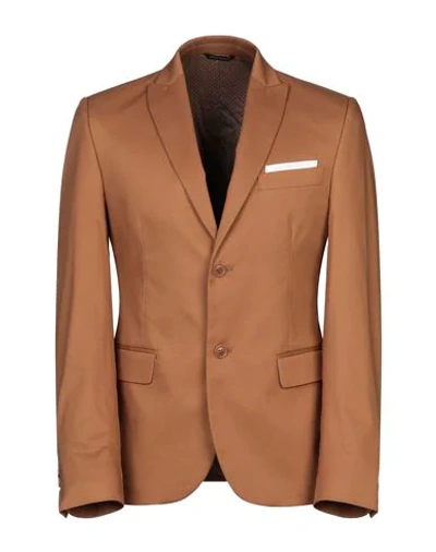 Daniele Alessandrini Suit Jackets In Brown