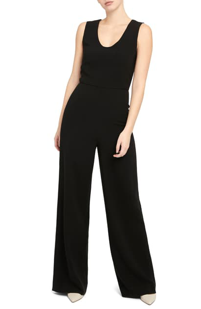 theory black jumpsuit