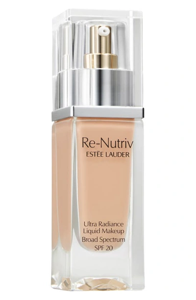 Estée Lauder Re-nutriv Ultra Radiance Liquid Foundation Spf20 - 2c2 Pale Almond In 2w1 Dawn