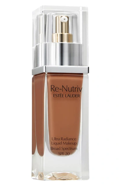 Estée Lauder Re-nutriv Ultra Radiance Liquid Foundation Spf20 - 6w1 Sandalwood In 6c1 Rich Cocoa