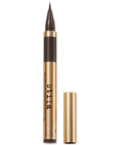 Stila Stay All Day Waterproof Brow Color In Walnut - Cool/ash Dark Brown