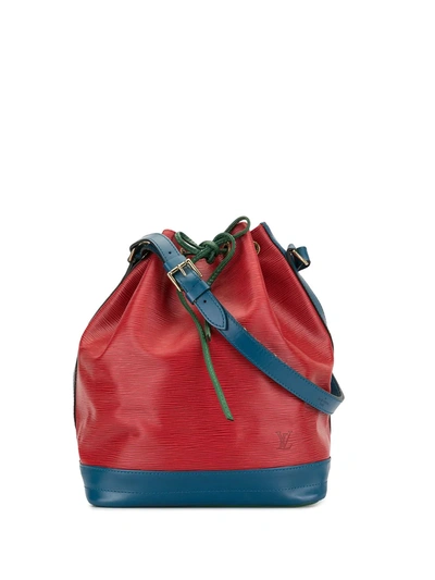 Pre-owned Louis Vuitton 1995  Noe Drawstring Shoulder Bag In Multicolour