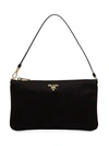 Prada Black Vega Mini Baguette Bag