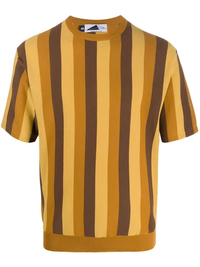 Anglozine Nimes Knitted T-shirt In Yellow