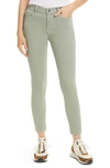 Frame Le High Skinny Jeans In Sage