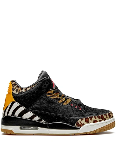 Jordan Air  3 Retro Animal Instinct In Black