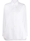 Nili Lotan Kristen Cotton Shirt In White