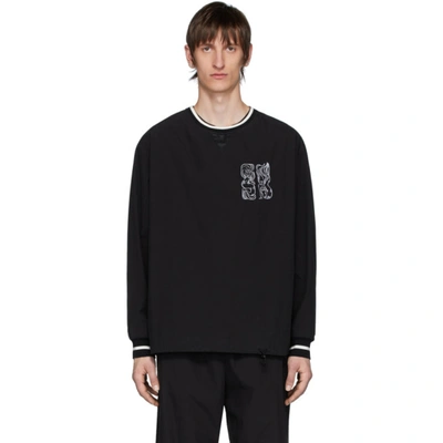 Kenzo Mermaid Print Sweatshirt In 99 Black