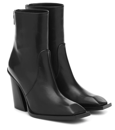 Petar Petrov Scott Leather Ankle Boots In Black