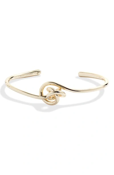 Kendra Scott Presleigh Knotted Cuff Bracelet In Gold