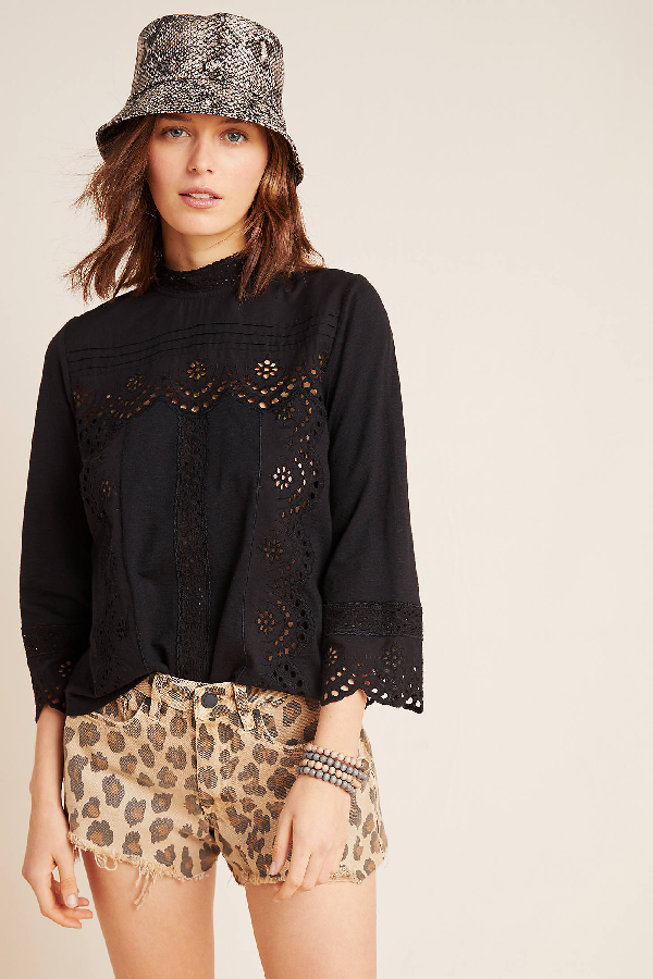 blanknyc leopard shorts