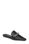 Charles David Women's Juvenile Chain Mules In Black Leather