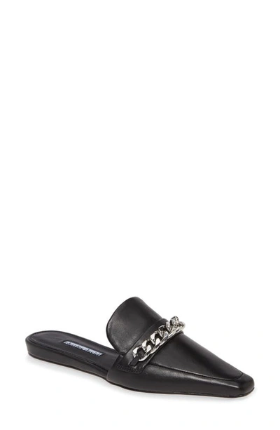 Charles David Women's Juvenile Chain Mules In Black Leather