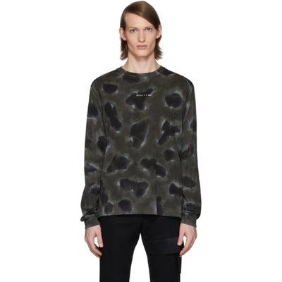 Alyx Camouflage-print Long-sleeved T-shirt In Black