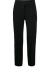 Ermanno Scervino Straight Suit Trousers In Black