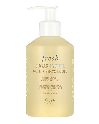 Fresh Sugar Lychee Bath Shower Gel 10 oz/ 300 ml In White