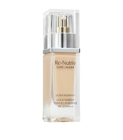 Estée Lauder Re-nutriv Ultra Radiance Liquid Foundation Spf 20