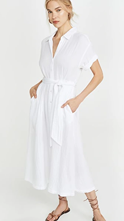 Xirena Caylin Dress In White Wash