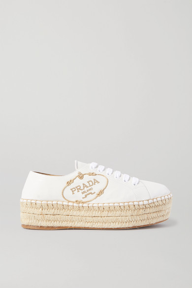 prada platform espadrilles