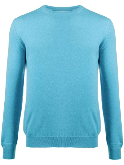 Pringle Of Scotland Relaxed-fit Cashmere Jumper In Blue