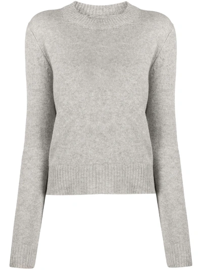 Isabel Marant Slim Fit Jersey Top In Grey
