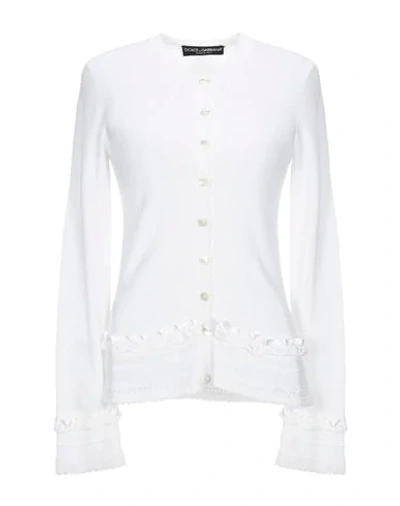 Dolce & Gabbana Cardigan In White