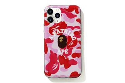 Pre-owned Bape  Abc Camo College Iphone 11 Pro Case Pink
