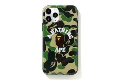 Pre-owned Bape  Abc Camo College Iphone 11 Pro Case Green