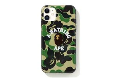 Pre-owned Bape  Abc Camo College Iphone 11 Case Green