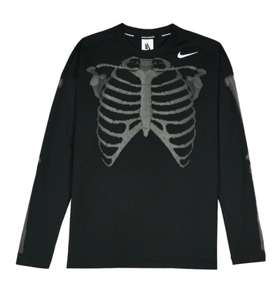 Pre-owned Nike Women's Skeleton Top Black