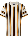 Christian Wijnants Koma Striped Knit Top In White