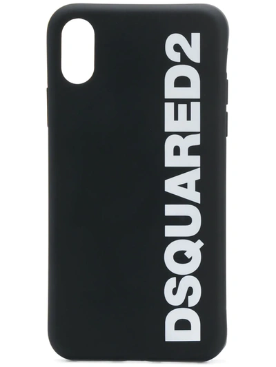 Dsquared2 Iphone / Ipad Case In Black Pvc